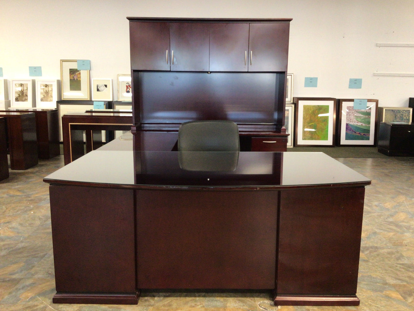 Executive Desk with Hutch