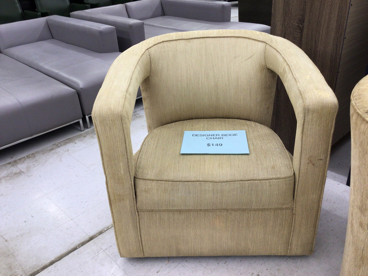 Designer Beige Chair