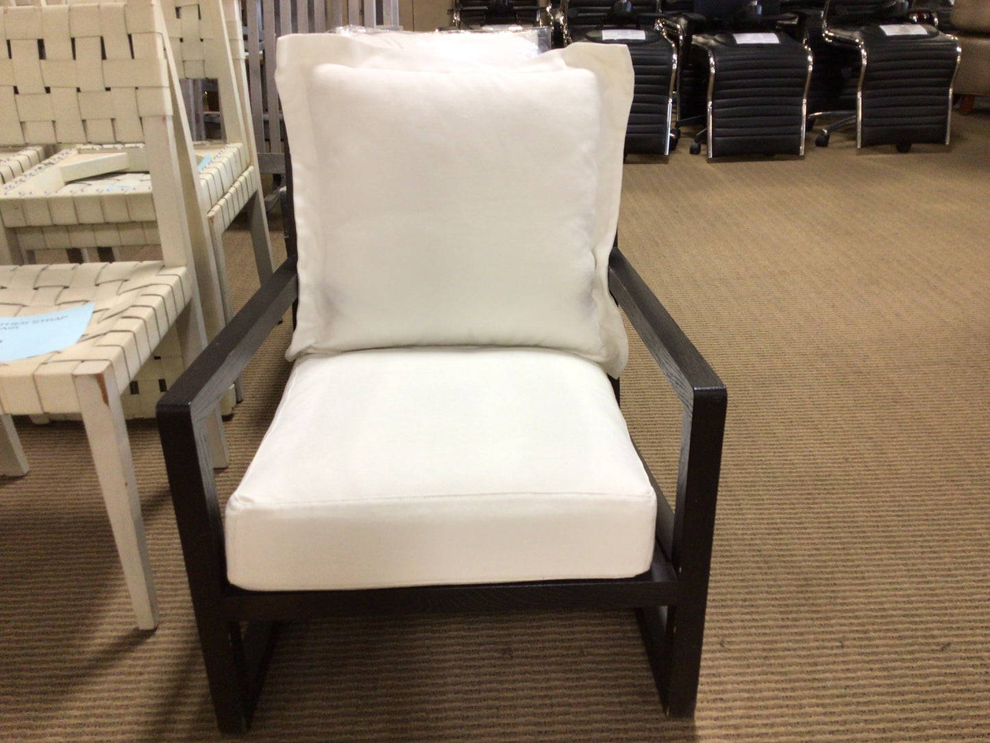 White Cushion Chair