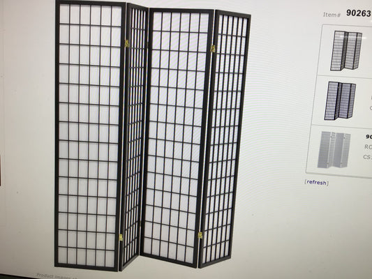Room Divider Dark Grey