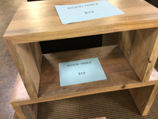 Small Wood Table