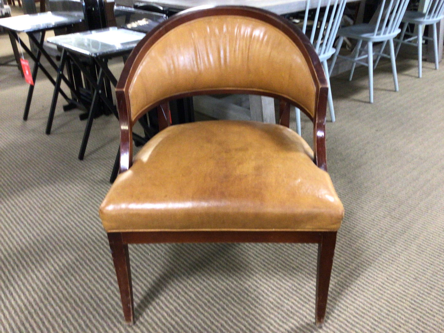 Brown Leather Chair