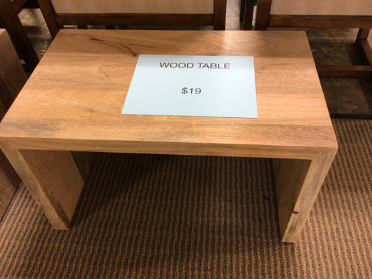 Small Wood Table