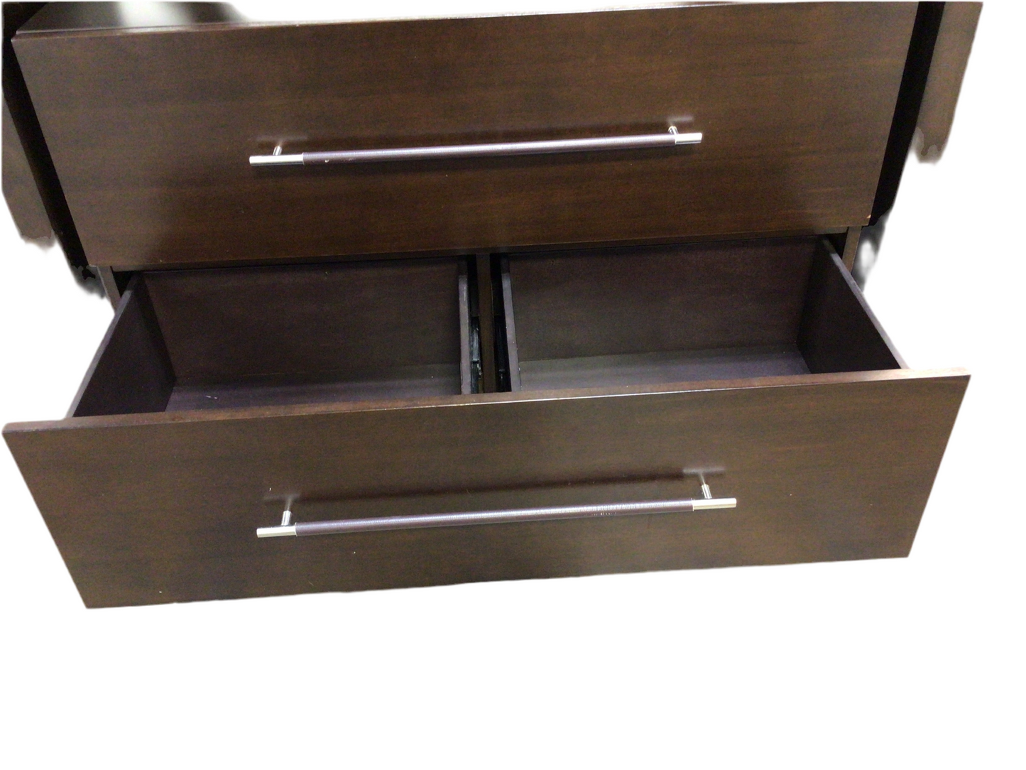 Two Drawer Four Section Dresser