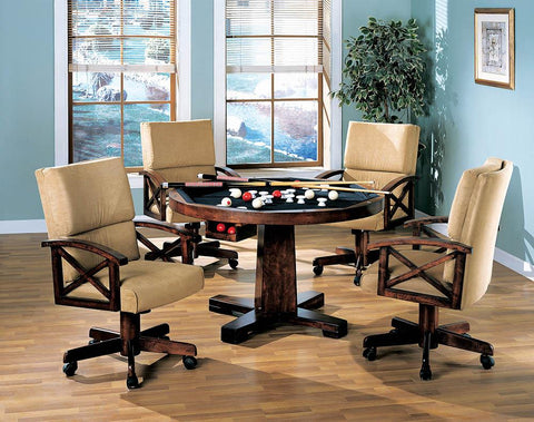 Marietta Casual Tobacco Finished Game Table