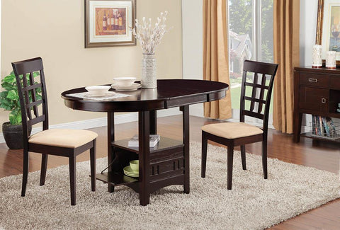 Lavon Transitional Espresso Counter-Height  Table