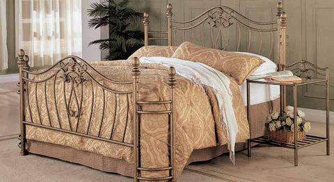 Sydney Traditional Antique Brushed California King Bed