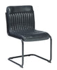 Chambler Dark Grey Cantilever Dining Chair