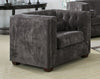 Alexis Transitional Charcoal Chair