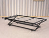 Classic Black Pop-Up Trundle Bed
