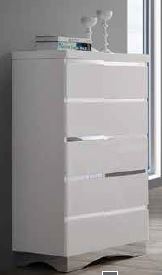 Alessandro Contemporary Five-Drawer Chest