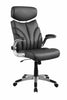 Contemporary Grey and Silver Office Chair