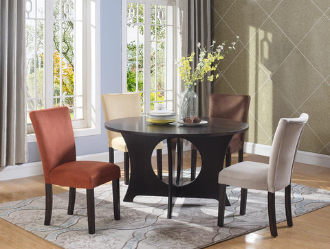 Castana Cappuccino Round Dining Table