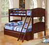 Parker Chestnut Twin-over-Full Bunk Bed