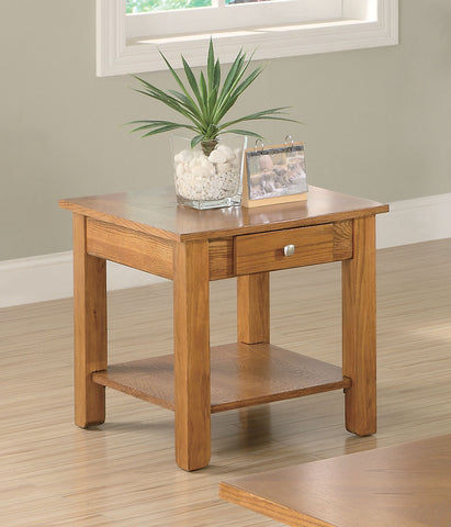 Casual Amber End Table
