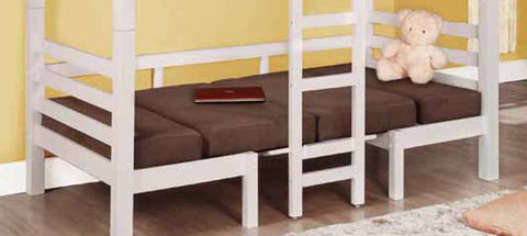 Casual Chocolate Loft Bunk Bed