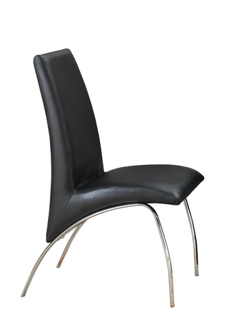 Contemporary Everyday Black Dining Chair