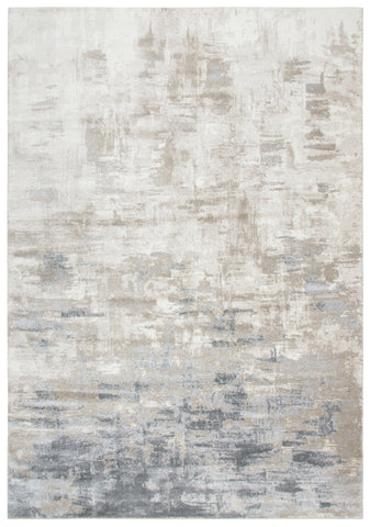 Abstract Neutrals Rug, 5'2"x7'3"