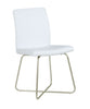 Michonne Contemporary White Dining Chair
