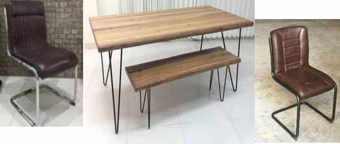 Chambler Industrial Dining Table