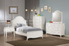 Dominique French Country White Twin Four-Piece Set