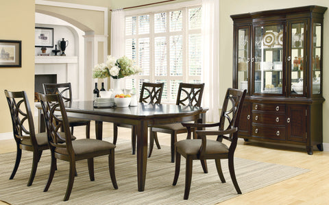 Meredith Contemporary Seven-Piece Dining Set