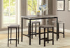 Five-Piece Counter-Height  Dining Set