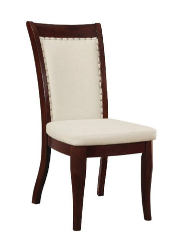 Cornett Transitional White Dining Chair