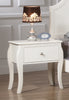 Dominique French Country White Nightstand