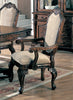 Saint Charles Traditional Reddish Brown armchair