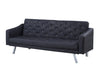 Everly Contemporary Black Sofa Bed