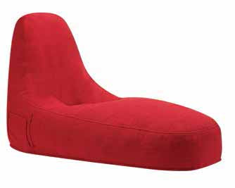 Casual Red Lounger