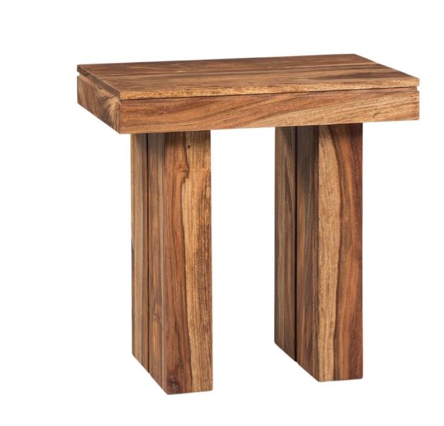 Rustic Natural End Table