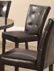 Milton Brown Faux Leather Dining Chair