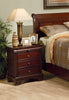 Versailles Three-Drawer Nightstand With Tray