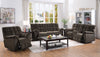 Atmore Casual Chocolate Motion Loveseat
