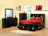 Phoenix Cappuccino King Four-Piece Bedroom Set