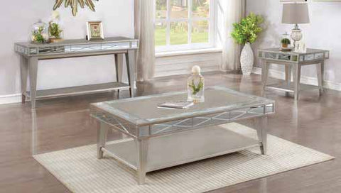 Bling Mirrored End Table