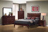 Serenity Rich Merlot Twin Four-Piece Bedroom Set