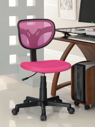 Pink Mesh Office Chair