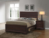 Fenbrook Transitional Dark Cocoa Eastern King Five-Piece Set
