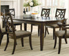 Meredith Contemporary Espresso Dining Table