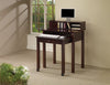 Transitional Cappuccino Writing Desk