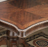 Andrea Traditional Brown and Cherry Dining Table