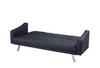 Everly Contemporary Black Sofa Bed