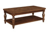 Traditional Rustic Brown Coffee Table