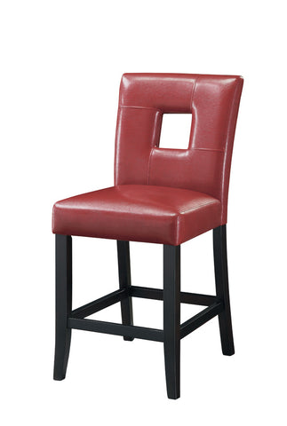 Newbridge Causal Red Counter-Height Chair