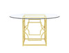 Modern Gold Dining Table Base