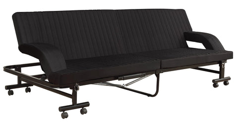 Contemporary Black Folding Sofa Bed