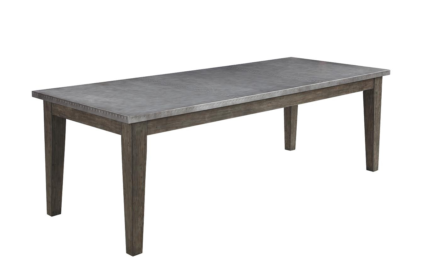 Davenport Rustic Industrial Cherry Dining Table